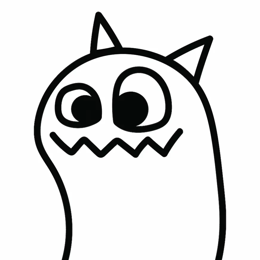 cartoon dragon character looking at screen